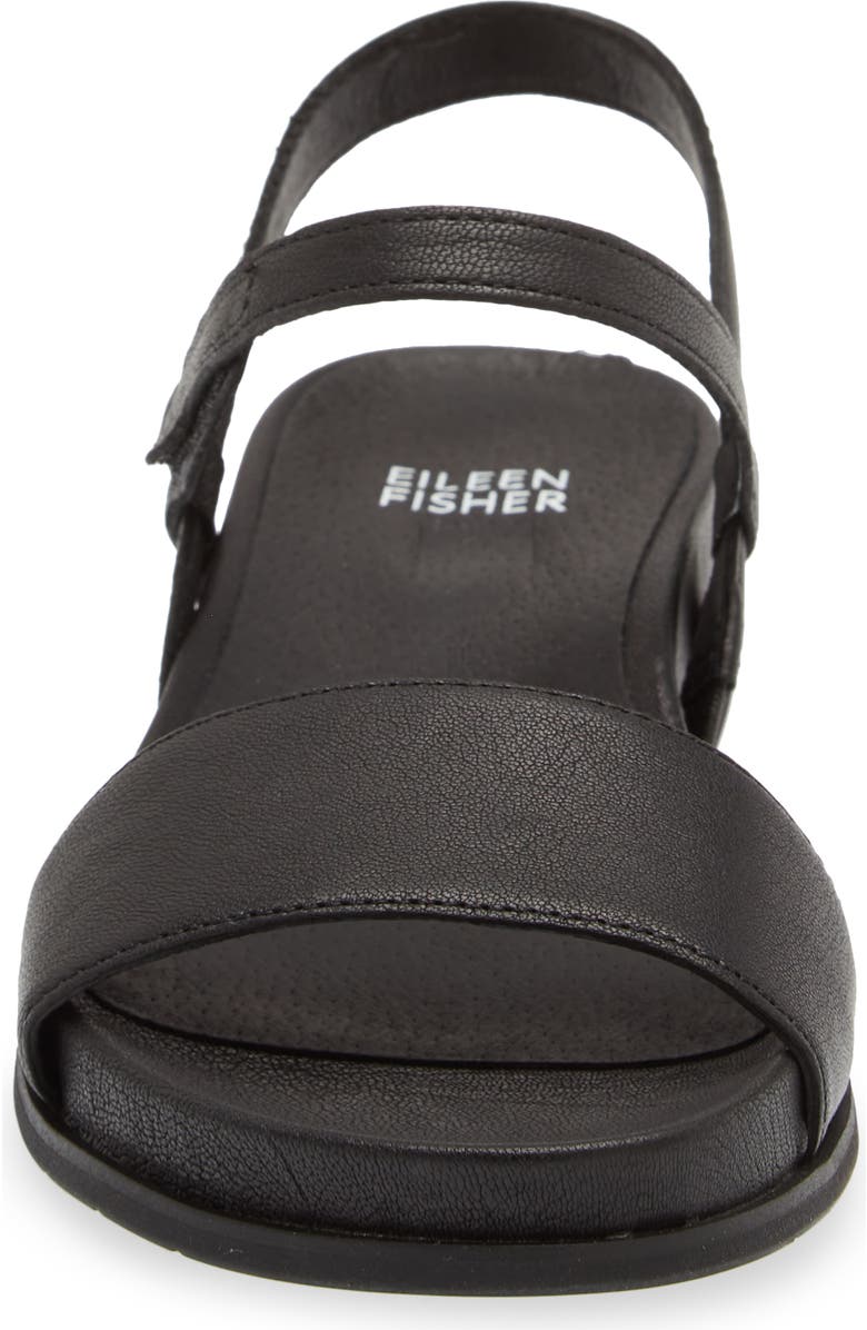 Eileen Fisher Demo Leather Sandal, Alternate, color,