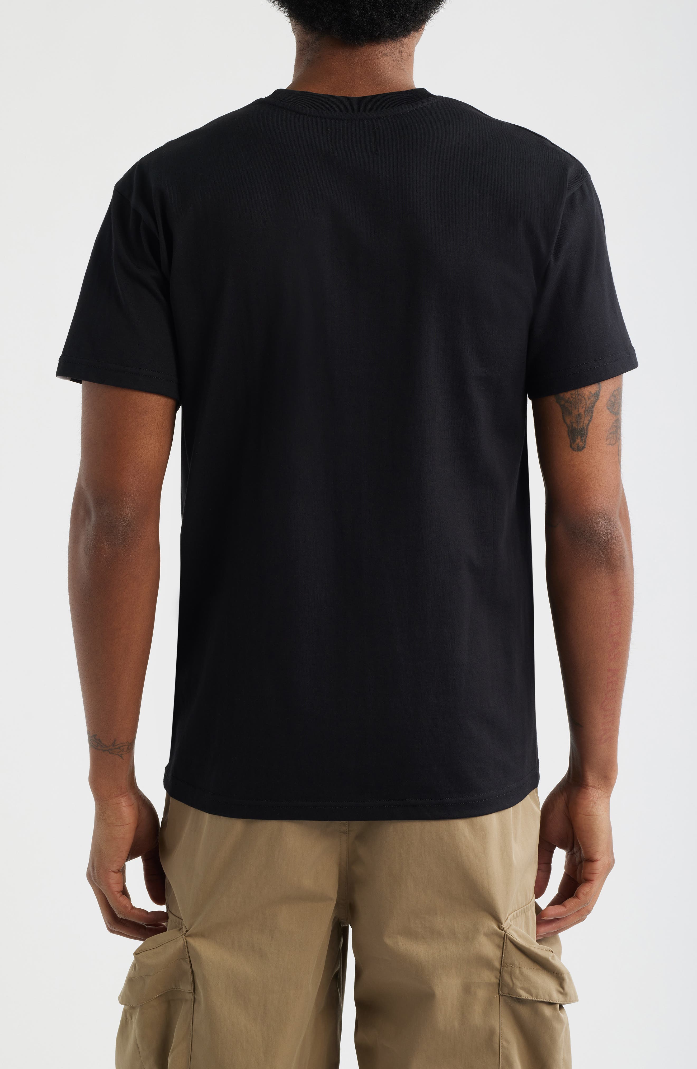 Small Logo Cotton Graphic T-Shirt - image 2