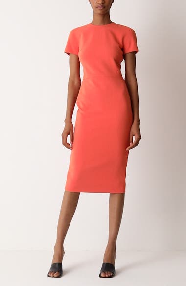 Victoria Beckham Crepe Sheath Dress | Nordstrom