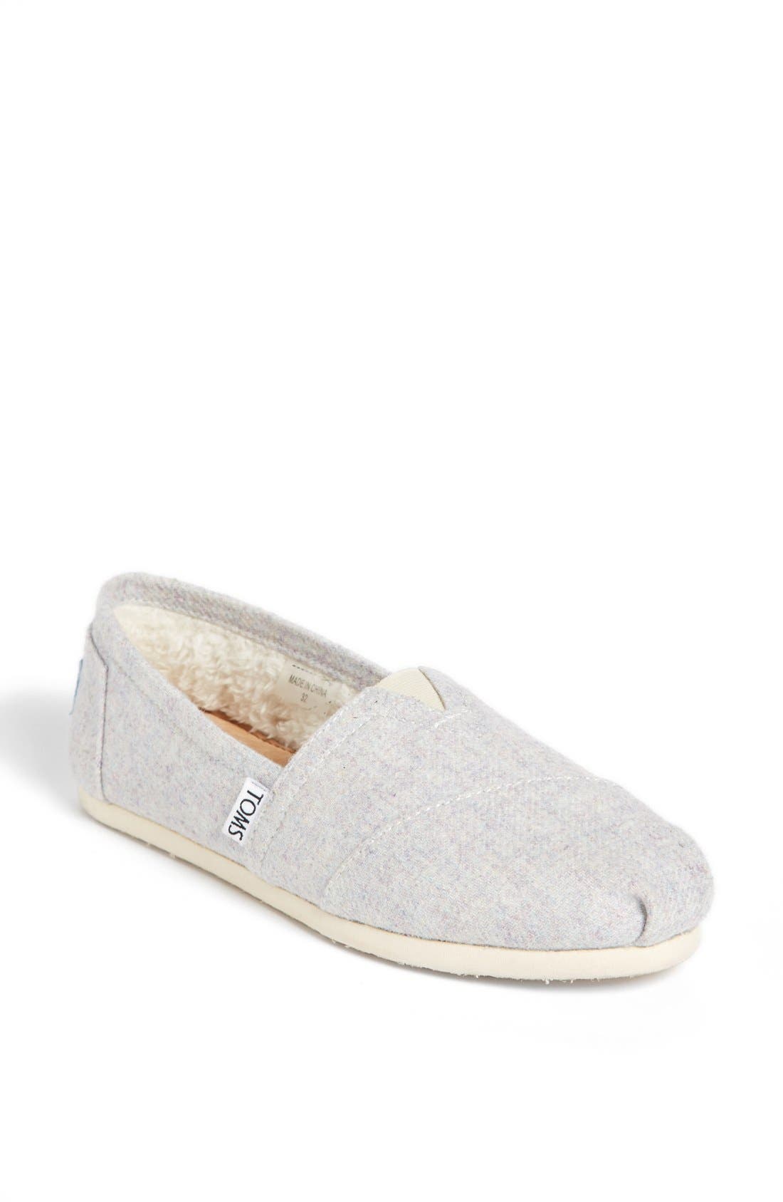 'Classic' Slip-On, Main, color, LIGHT WOOL