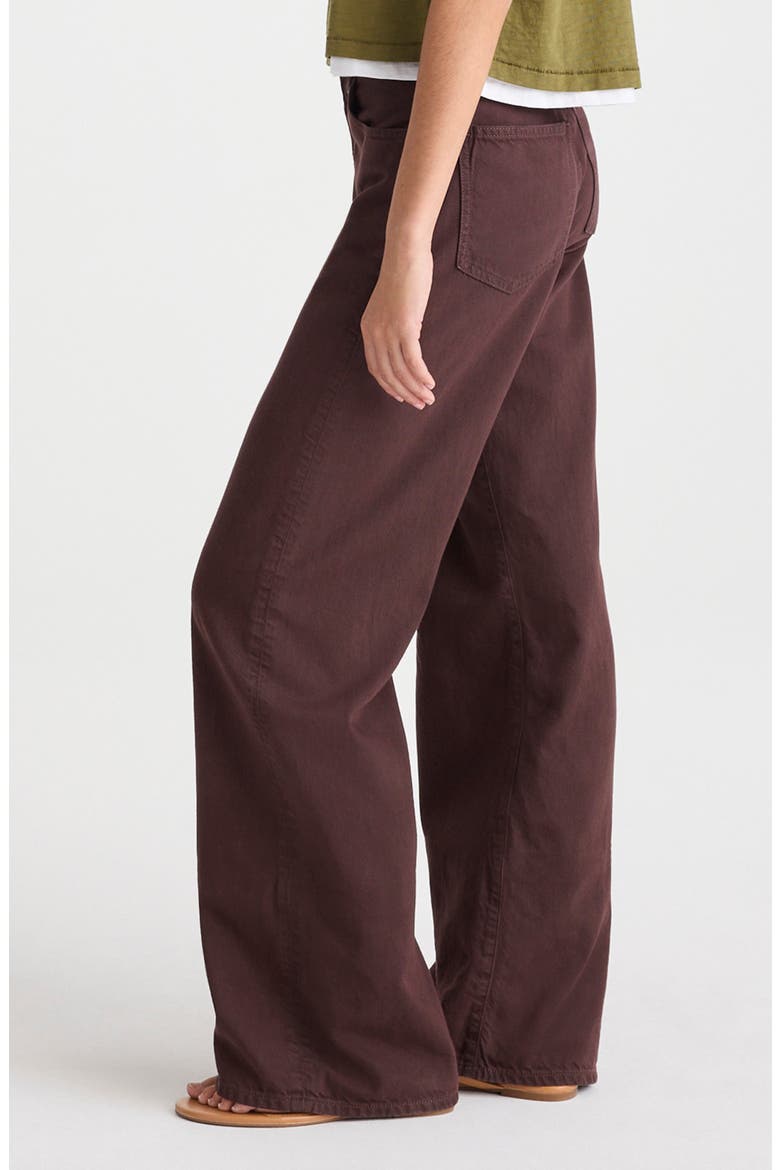 The Ultimate Airy Denim Wide Leg Jeans, Alternate, color, BURNT COCOA