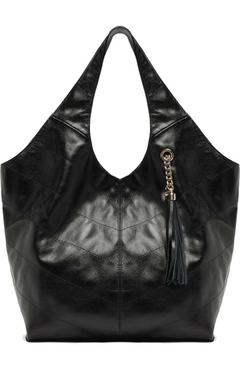 Arezzo Large Sonya Leather Hobo, Main, color,