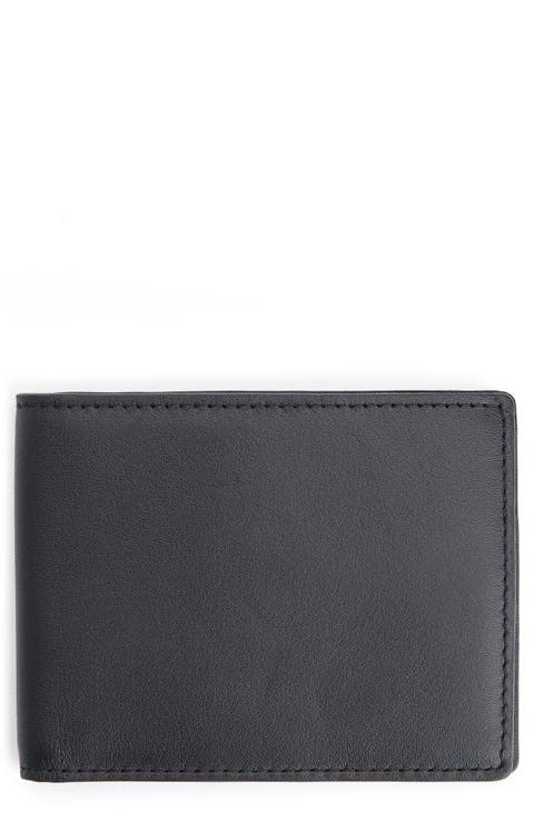 RFID Leather Bifold Wallet