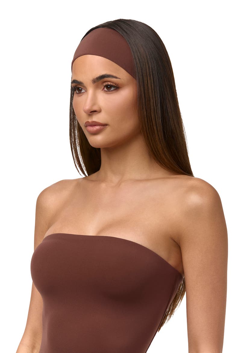 Naked Headband, Alternate, color, CHOCOLATE