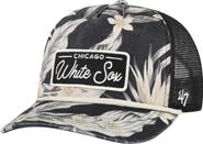 '47 Men's '47 Black Chicago White Sox Tropicalia Trucker Hitch Adjustable Hat