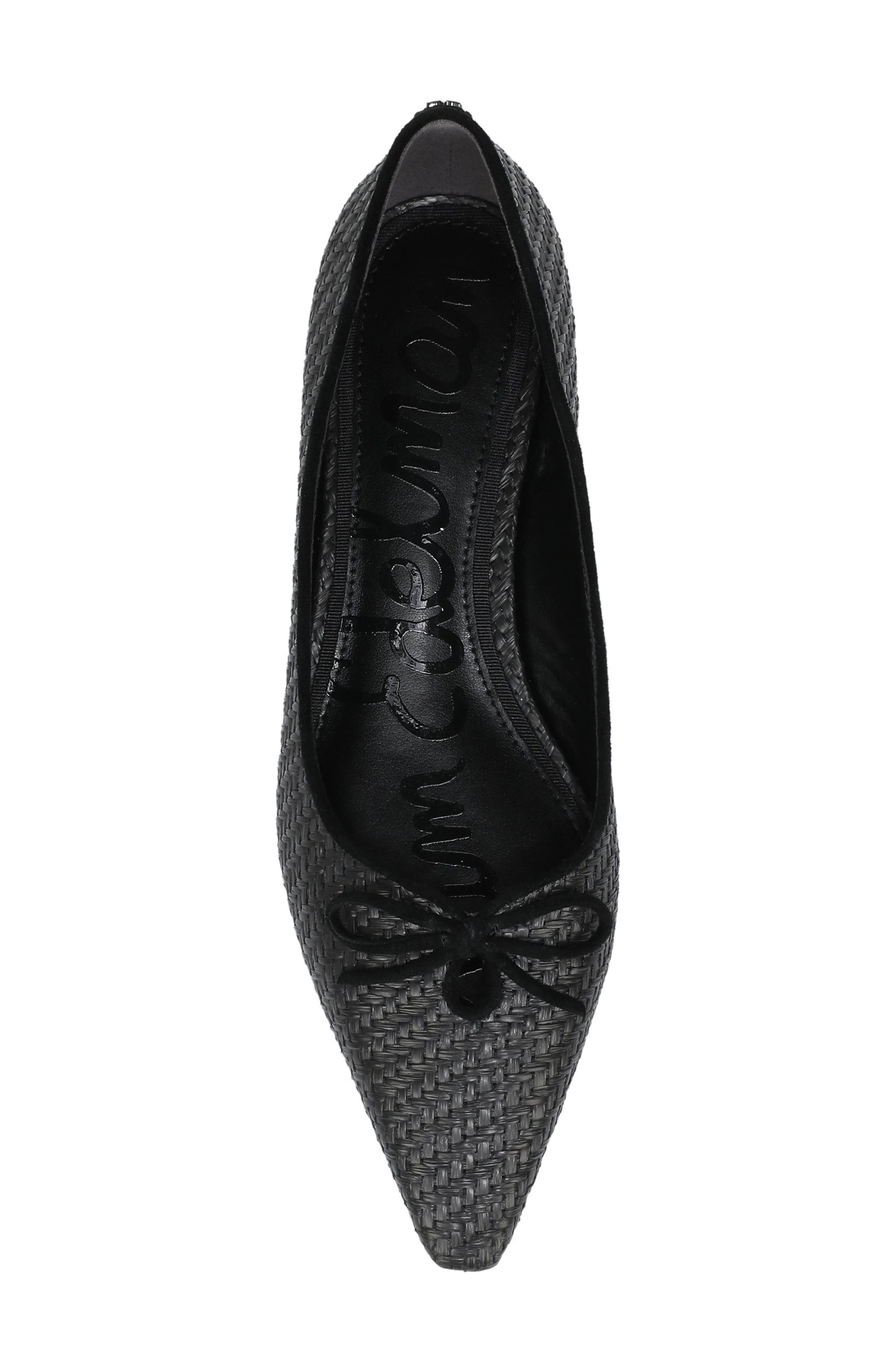 Sam Edelman Esmira 2 Bow Flat, Alternate, color, Black
