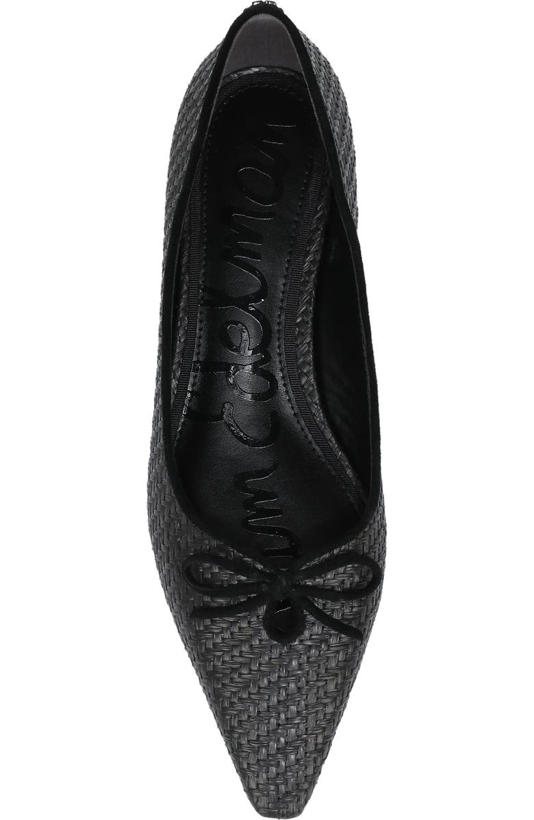 Sam Edelman Esmira 2 Bow Flat, Alternate, color, Black