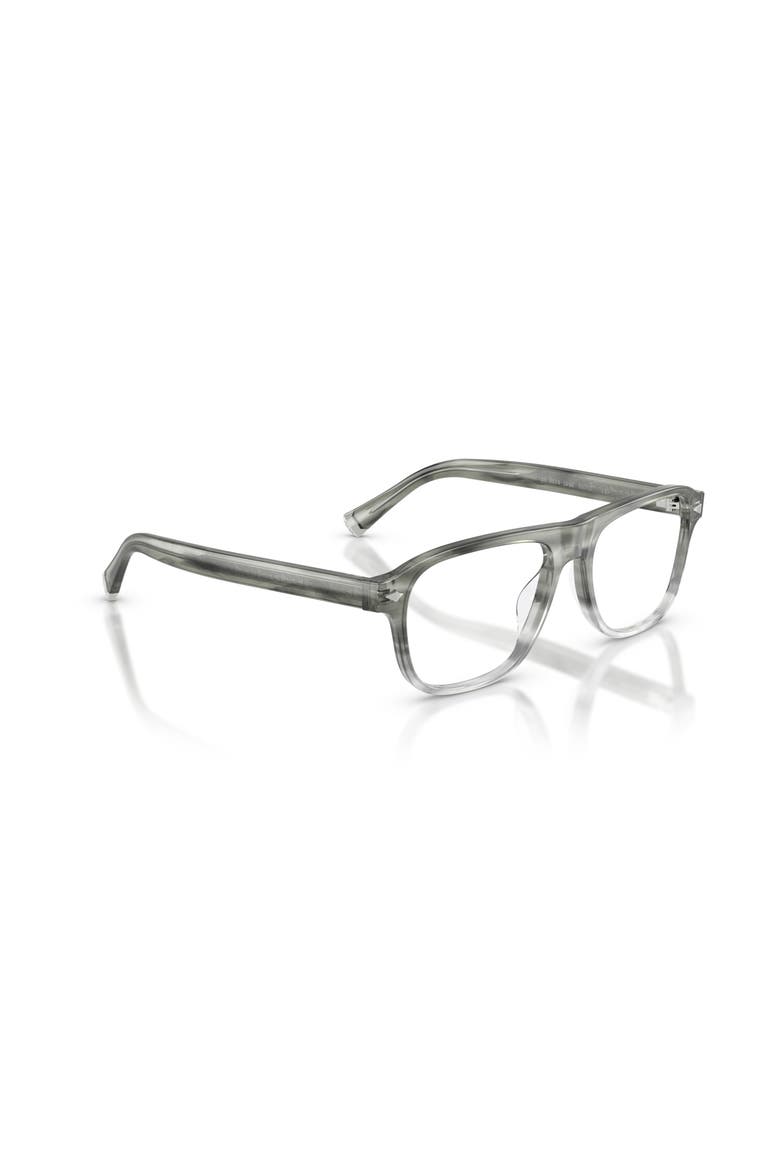 55mm Rectangle optical glasses, Alternate, color, Grey