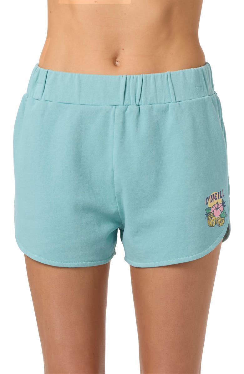 O'Neill Loindaflow Karma French Terry Graphic Shorts, Alternate, color, 