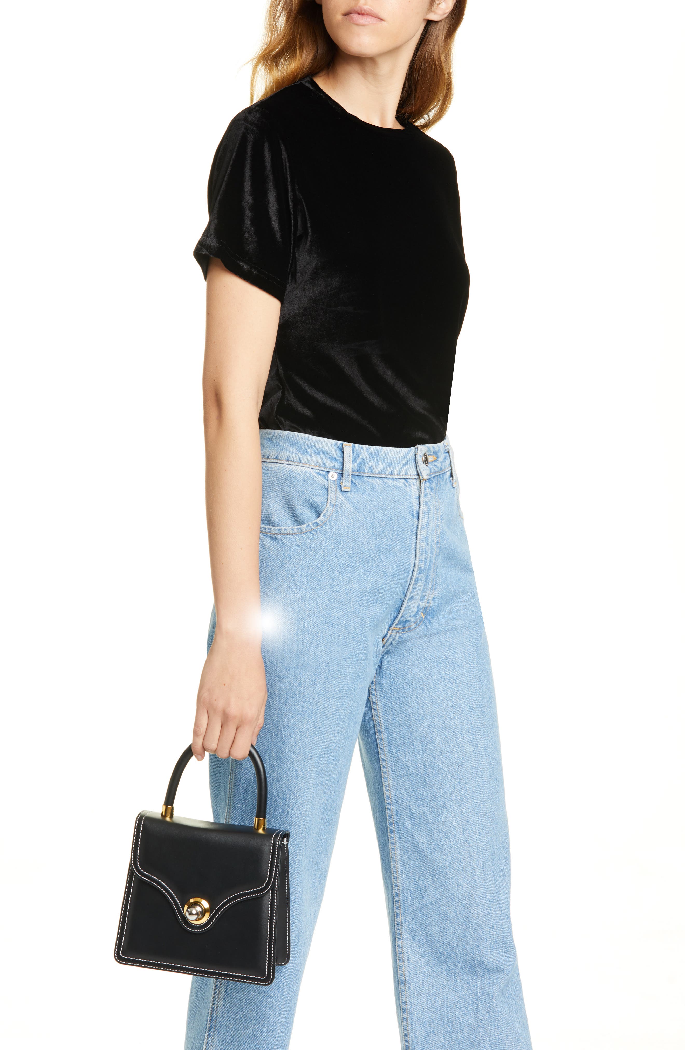 Ratio et Motus Lady Leather Shoulder Bag, Alternate, color, 