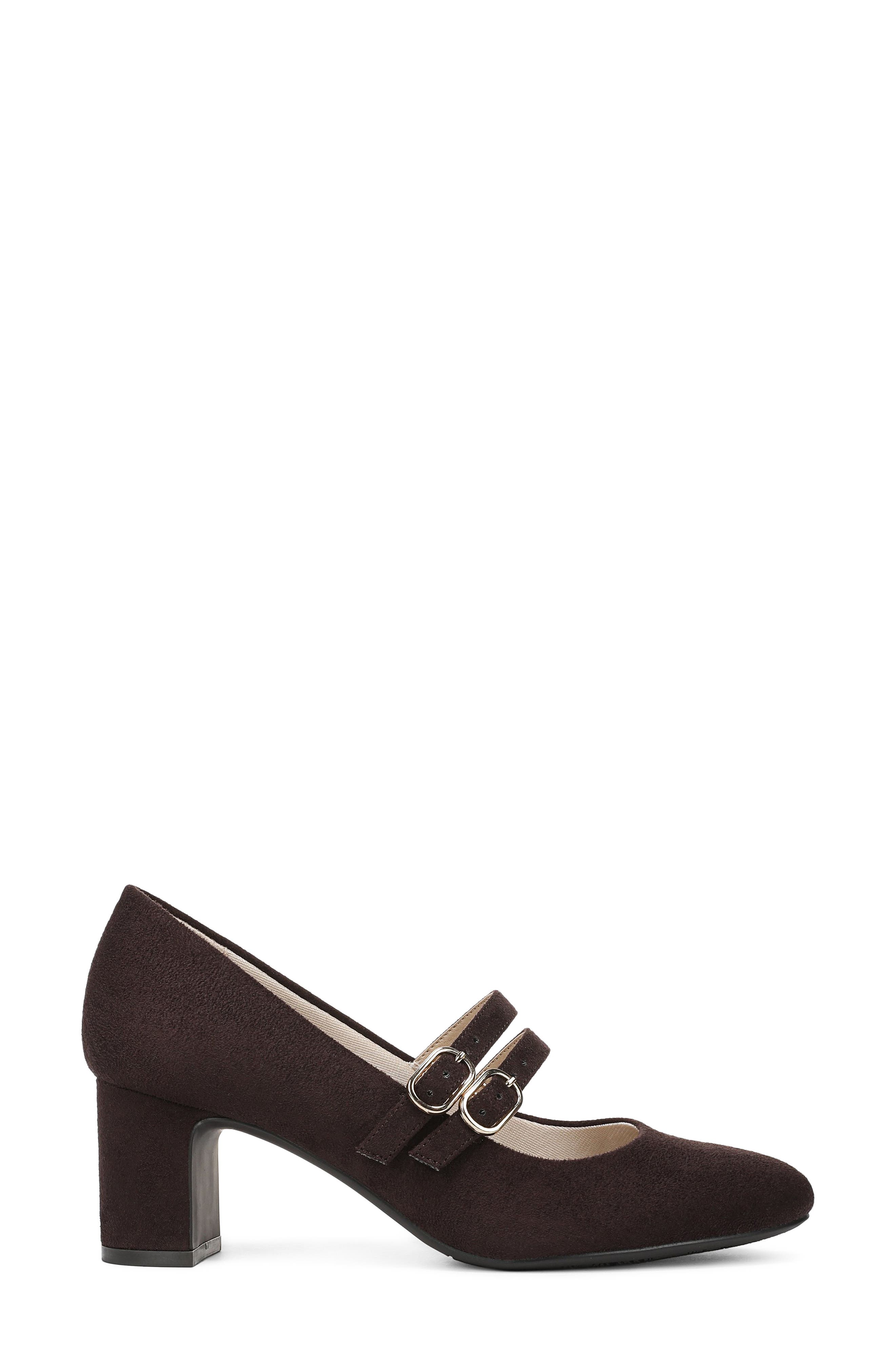 LifeStride True Mary Jane Pump, Alternate, color, Dark Chocolate