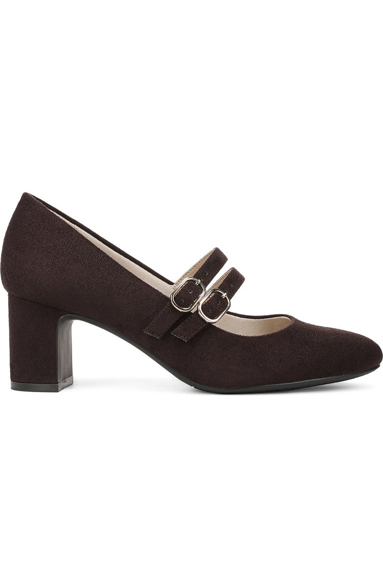 LifeStride True Mary Jane Pump, Alternate, color, Dark Chocolate