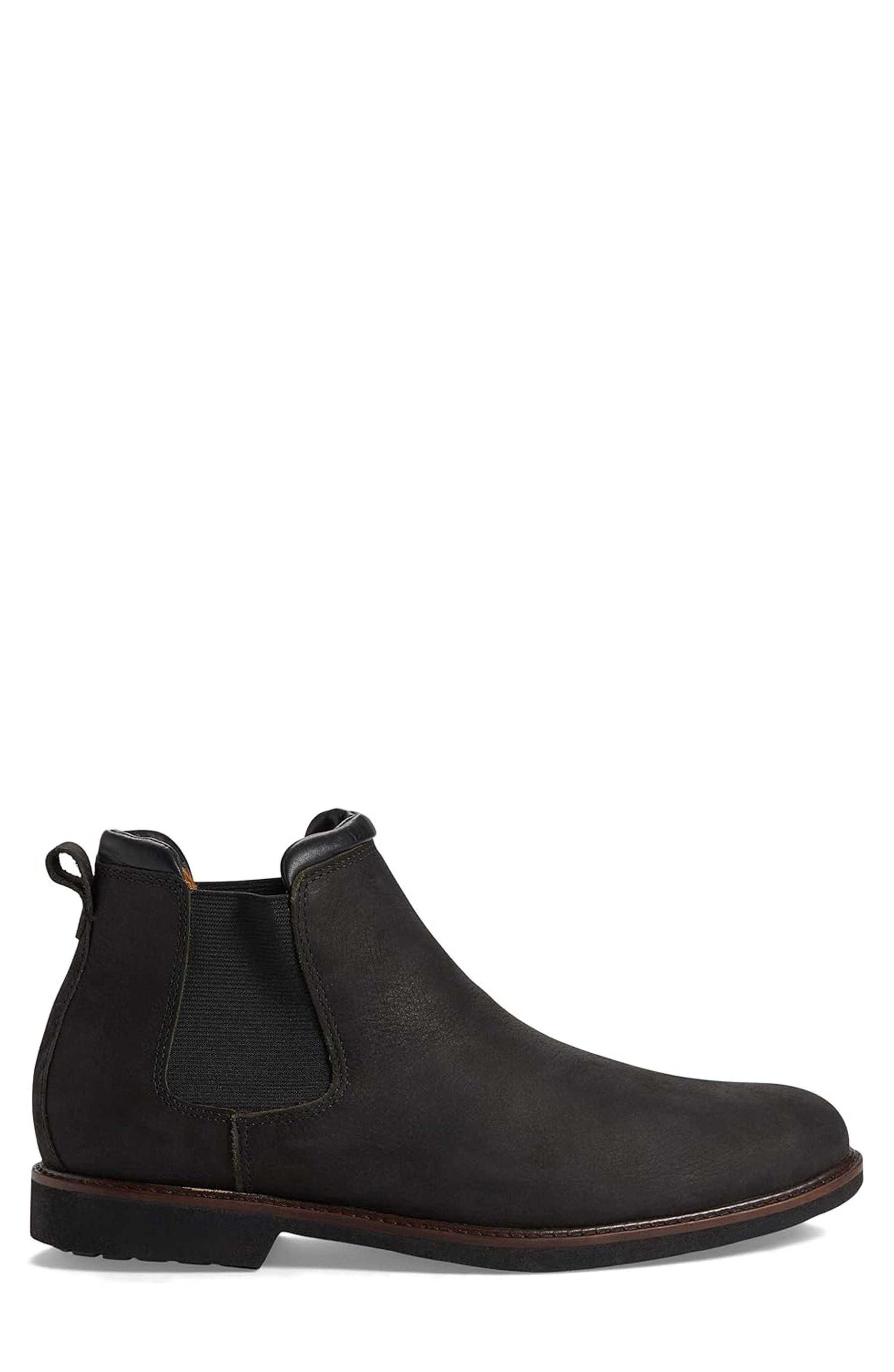 Marc Joseph New York Austin Chelsea Boot, Alternate, color, Black Washed Grainy