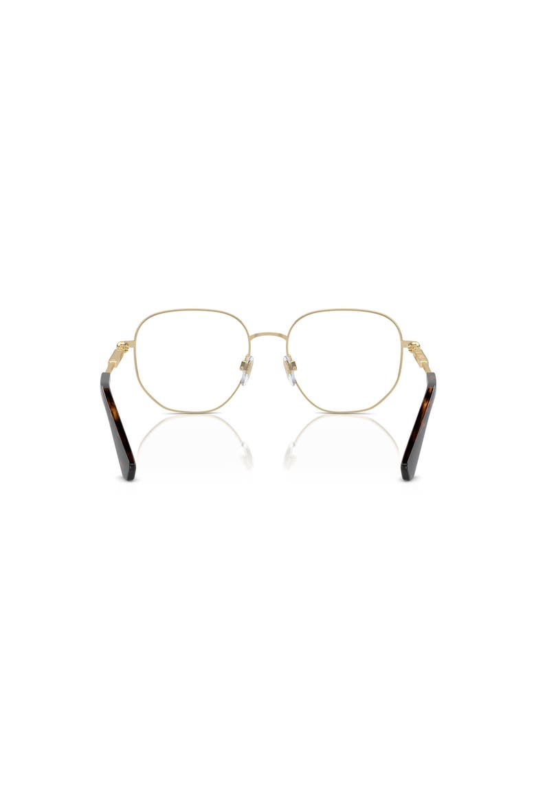 53mm Square optical glasses, Alternate, color, Gold