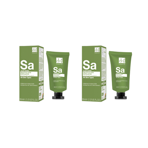 Salicylic Acid Exfoliator with Coffee, Walnut 
Vitamin E 30ml x 2 Duo Set