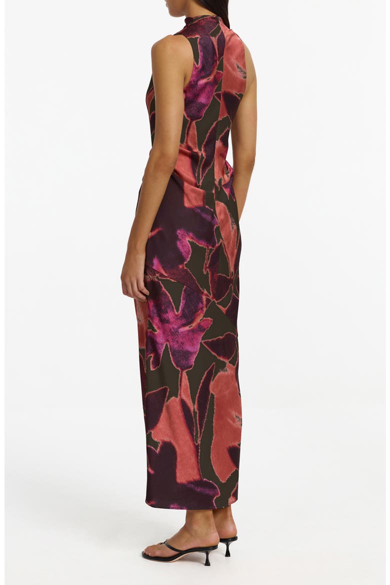 Rumer Maxi Dress, Alternate, color, CHOCOLATE FLORAL