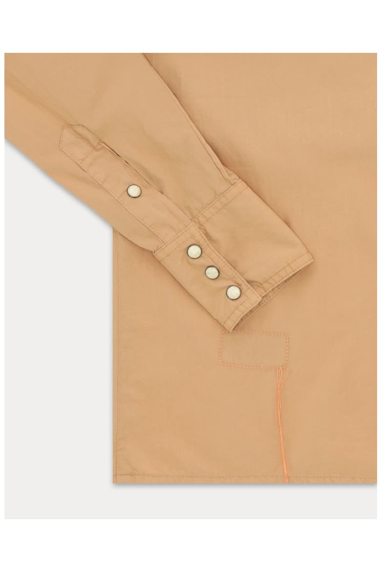 Arley Cotton Shirt Dress, Alternate, color, Beige