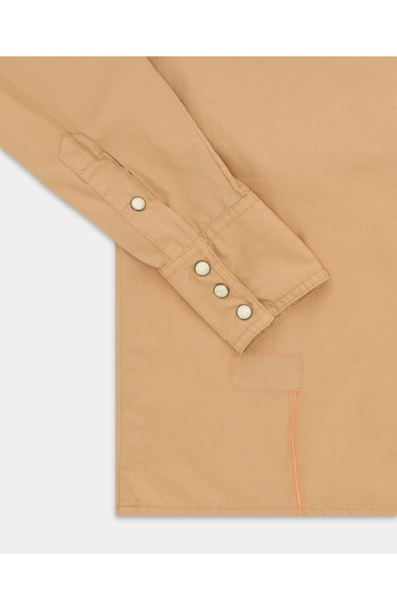 Fortela Arley Cotton Shirt Dress, Alternate, color, Beige