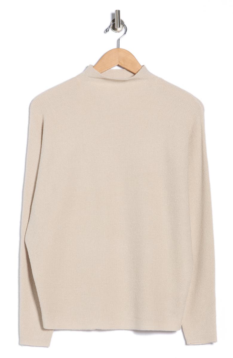 CYRUS Funnel Neck Dolman Sleeve Sweater, Alternate, color, Pumice Heather