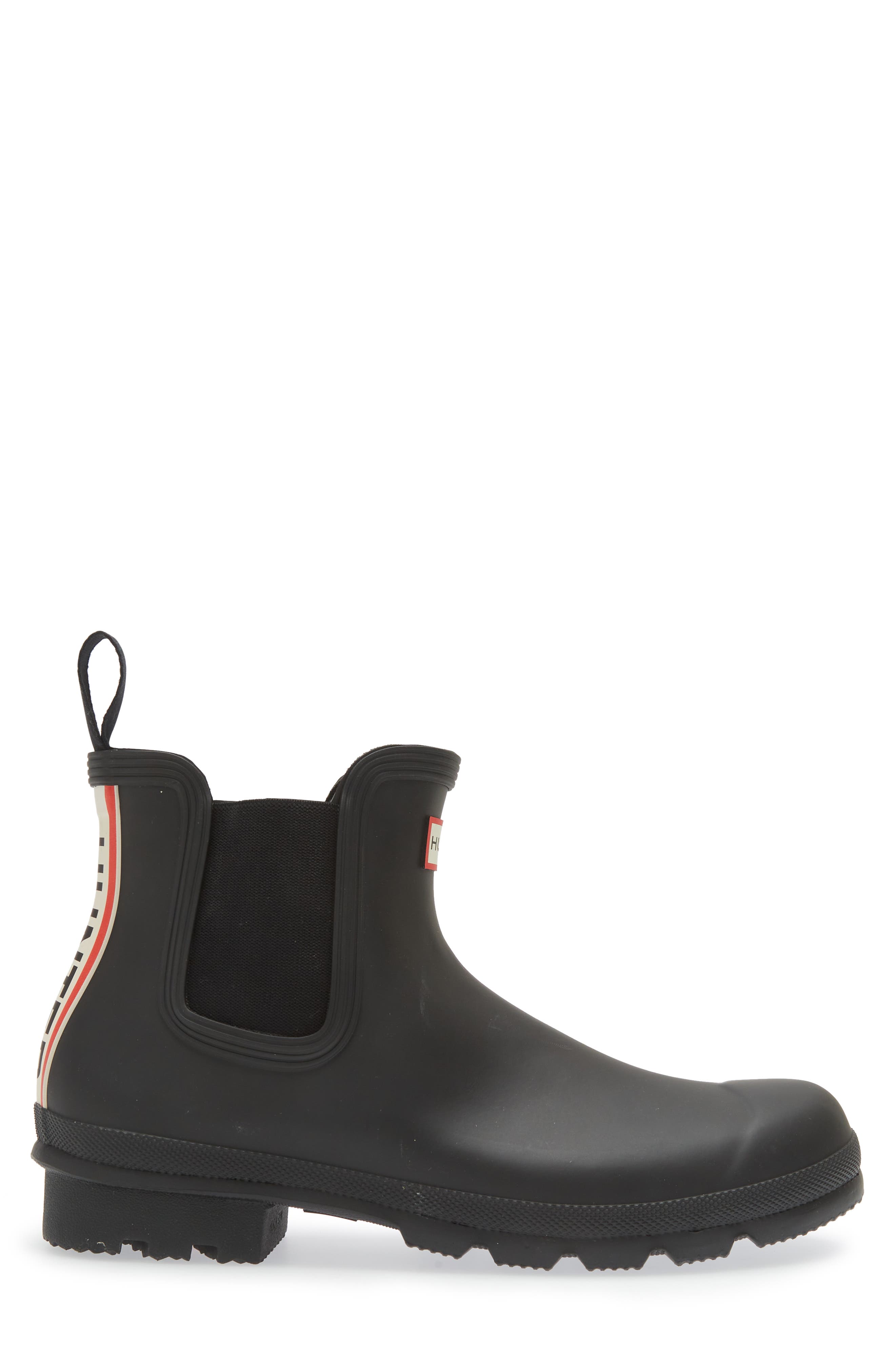 Original Waterproof Chelsea Hunter Boot, Alternate, color, BLACK