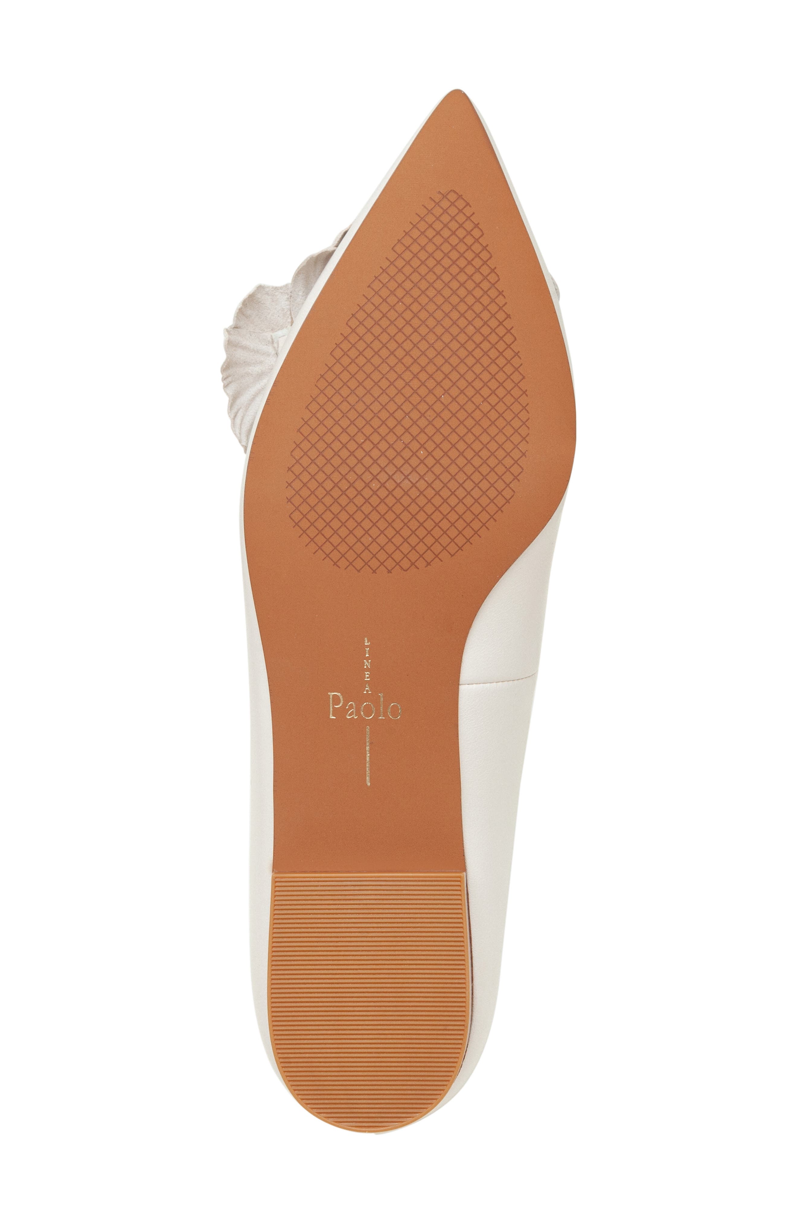 Nerine Pointed Toe Flat, Alternate, color, IVORY