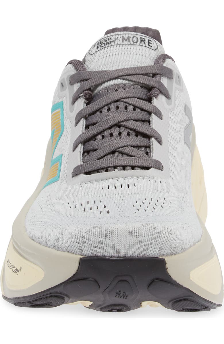 New Balance Fresh Foam X More v5 Running Shoe, Alternate, color, Brighton Grey/ Calcium