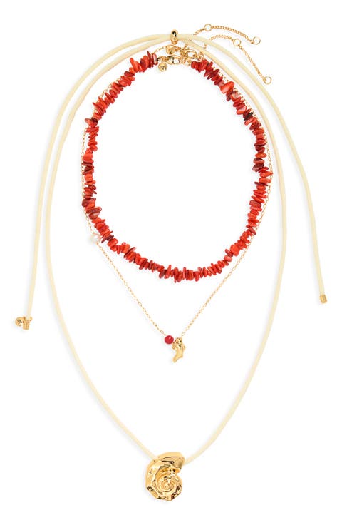 Set of 3 Pukka Shell Necklaces