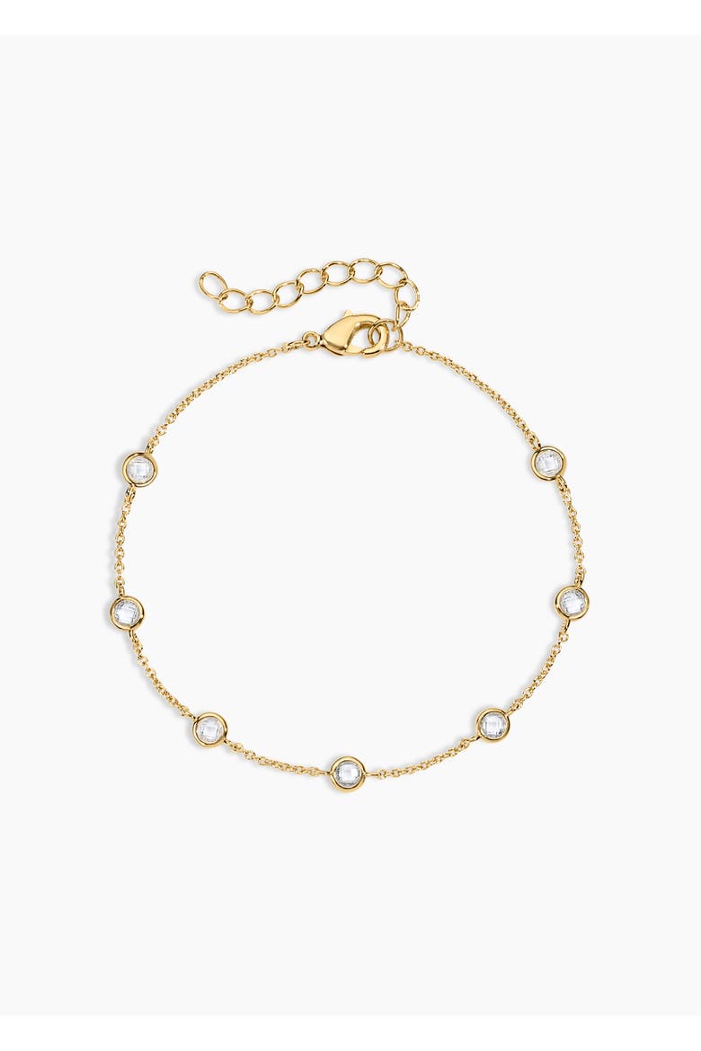 Strand Bracelet, Main, color, Gold