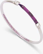 Alex and Ani Crayola Royal Purple Crayon Tension Bangle