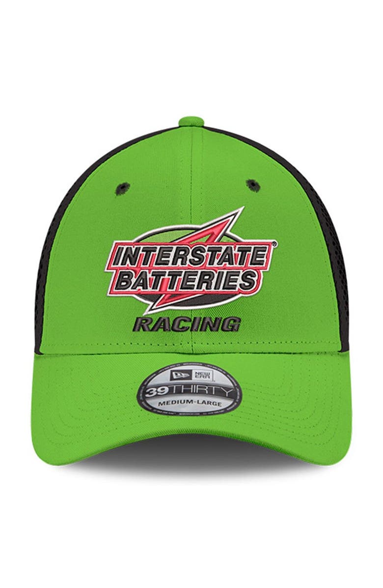 New Era Men's New Era Green Kyle Busch Interstate Batteries NEO 39THIRTY Flex Hat, Alternate, color, 
