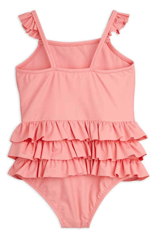 Mini Rodini Printed Ruffle-trimmed Swimsuit