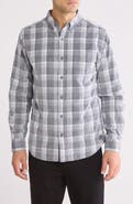 Weatherproof® Plaid Corduroy Button-Up Shirt