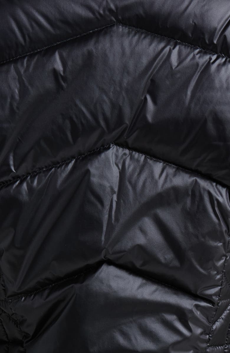 Blanc Noir Packable Water Repellent Down Puffer Jacket, Alternate, color, 