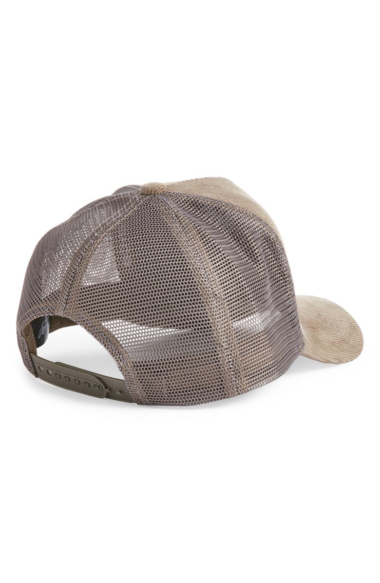 BOYS LIE Breaking Point Corduroy Trucker Hat, Alternate, color, 