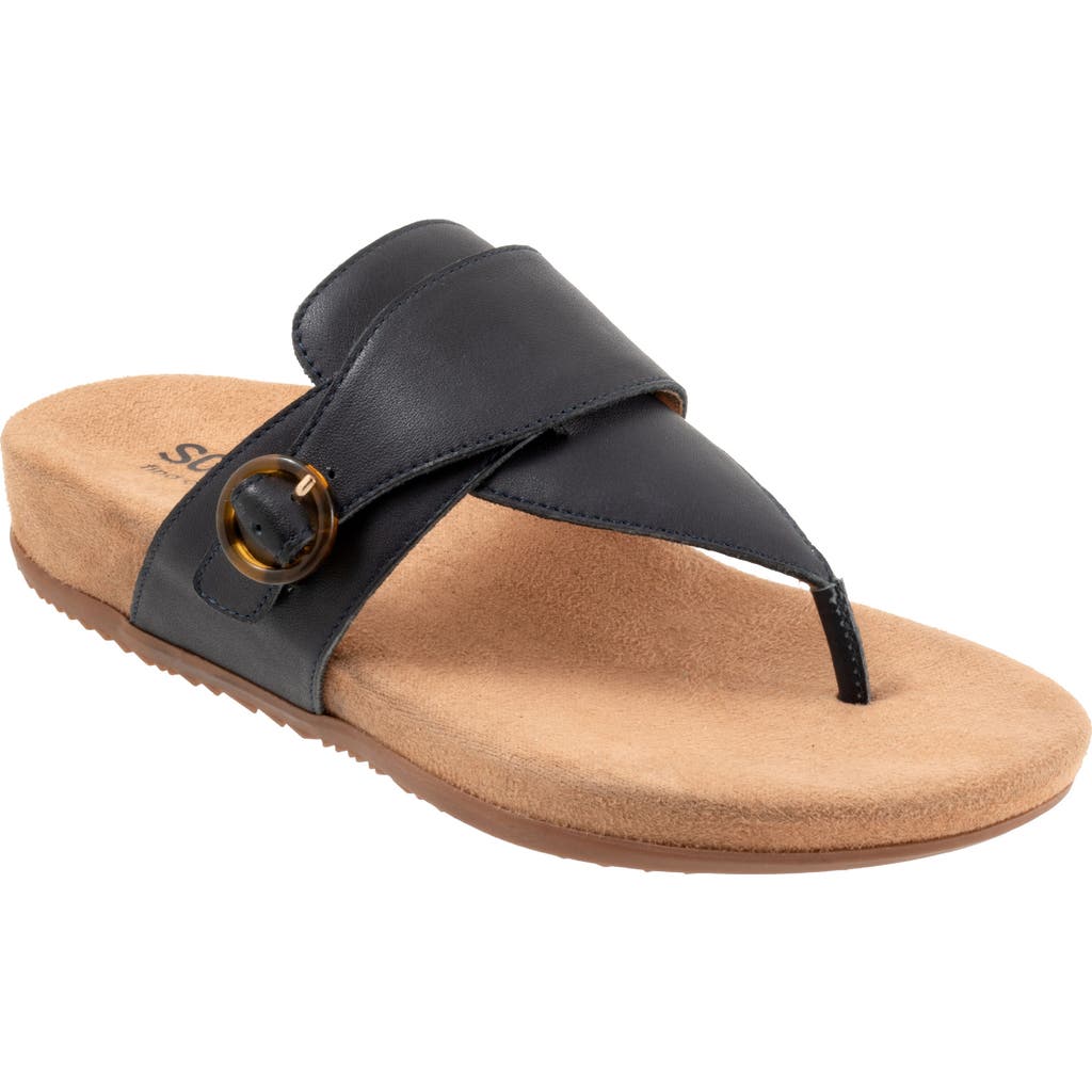Softwalk ® Belize T-strap Sandal In Navy