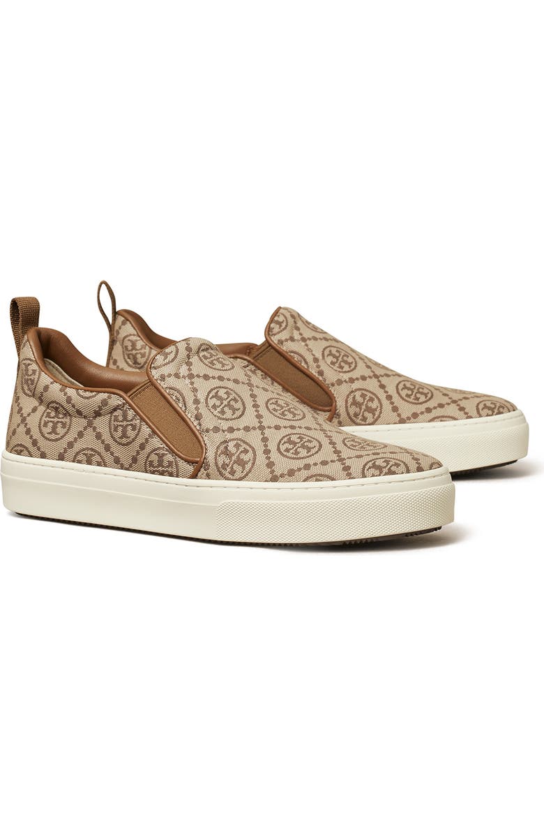 Tory Burch T Monogram Slip-On Sneaker, Main, color,