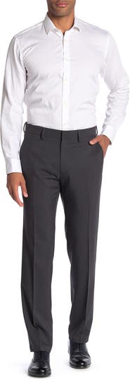Mini Check Straight Fit Dress Pants