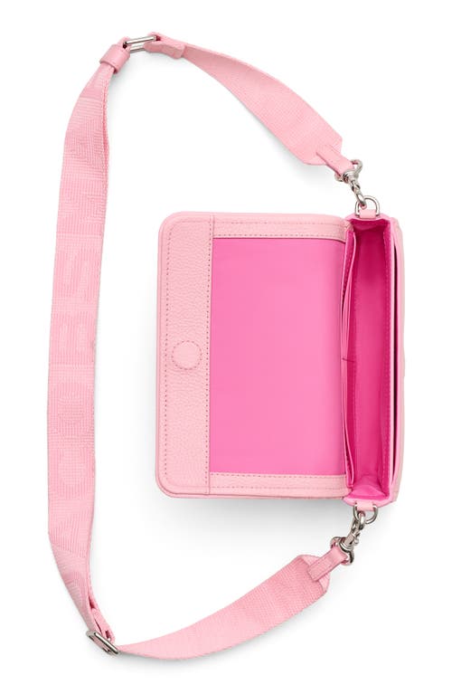 Marc Jacobs The Mini Leather Crossbody Bag In Pink
