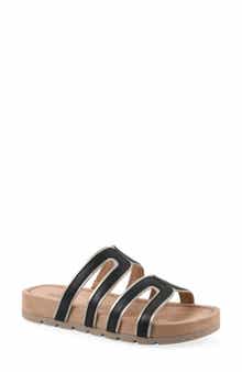 CLIFFS BY WHITE MOUNTAIN Tina Rose Slide Sandal