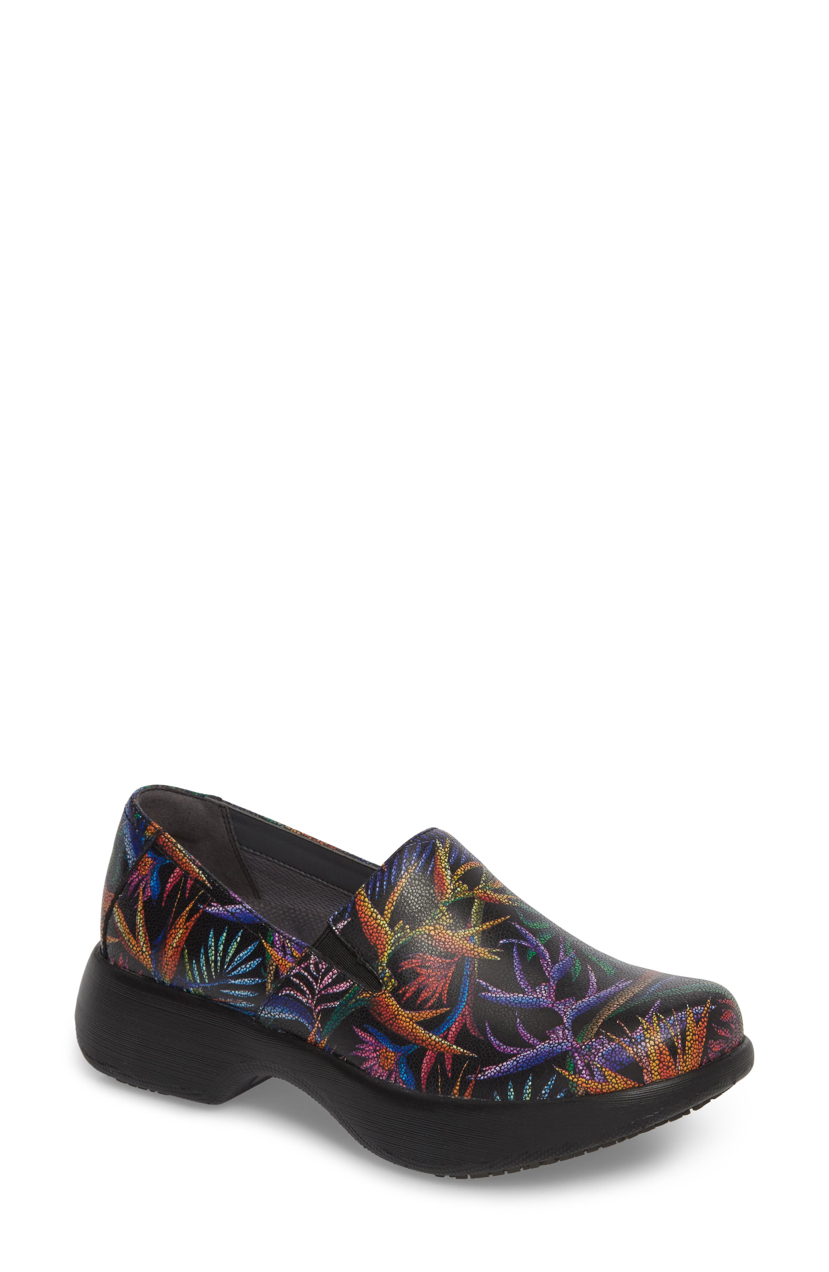 Winona Slip-On Clog, Main, color, PARADISE LEATHER