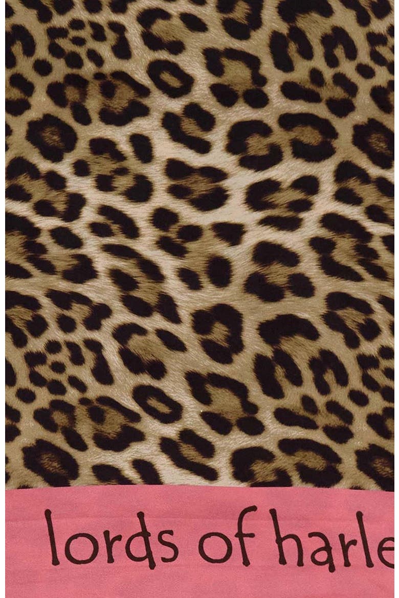 Leopard Womens Printed Scarf, Alternate, color, LEOPARD BROWN