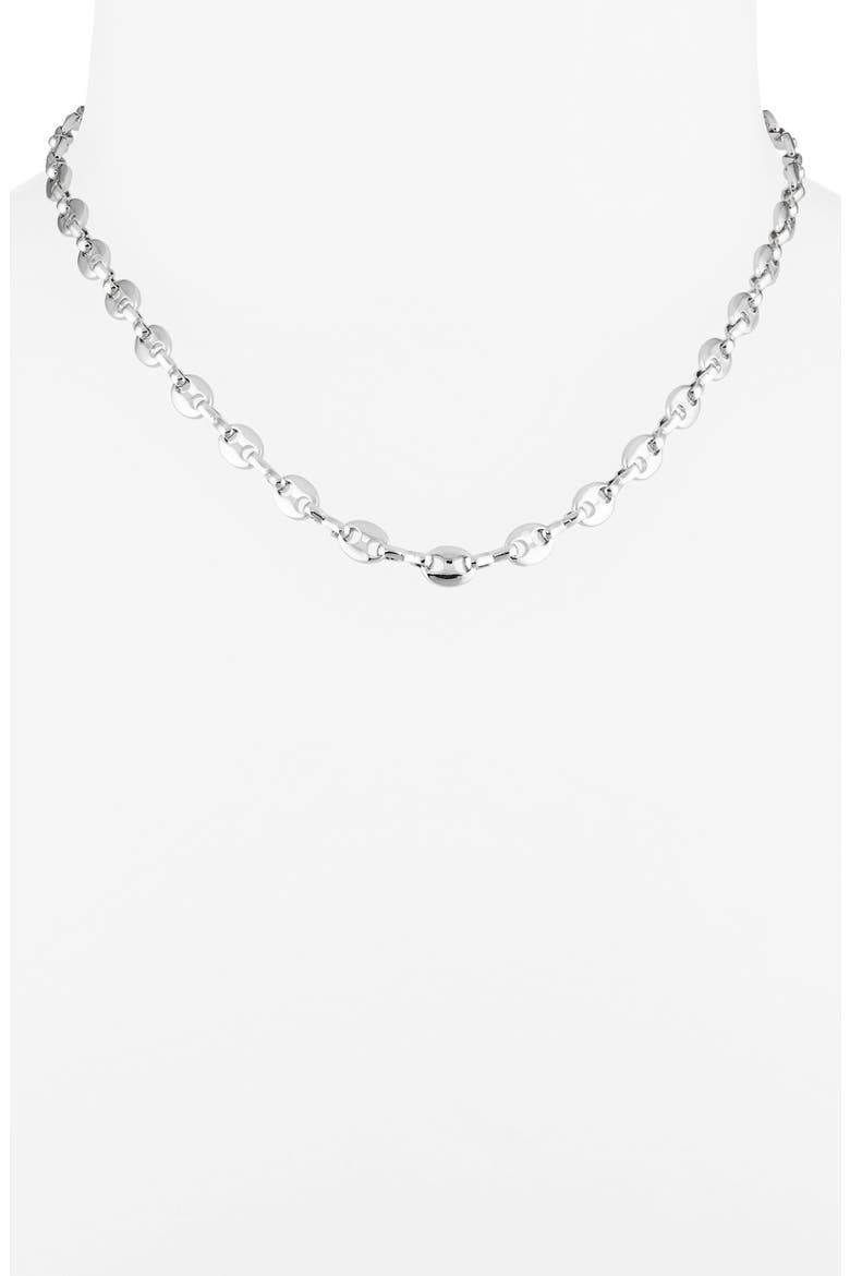 Mariner Link Chain Necklace, Alternate, color, SILVER