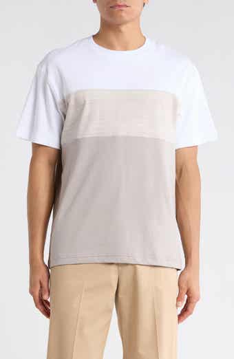 Stripe Knit T-Shirt