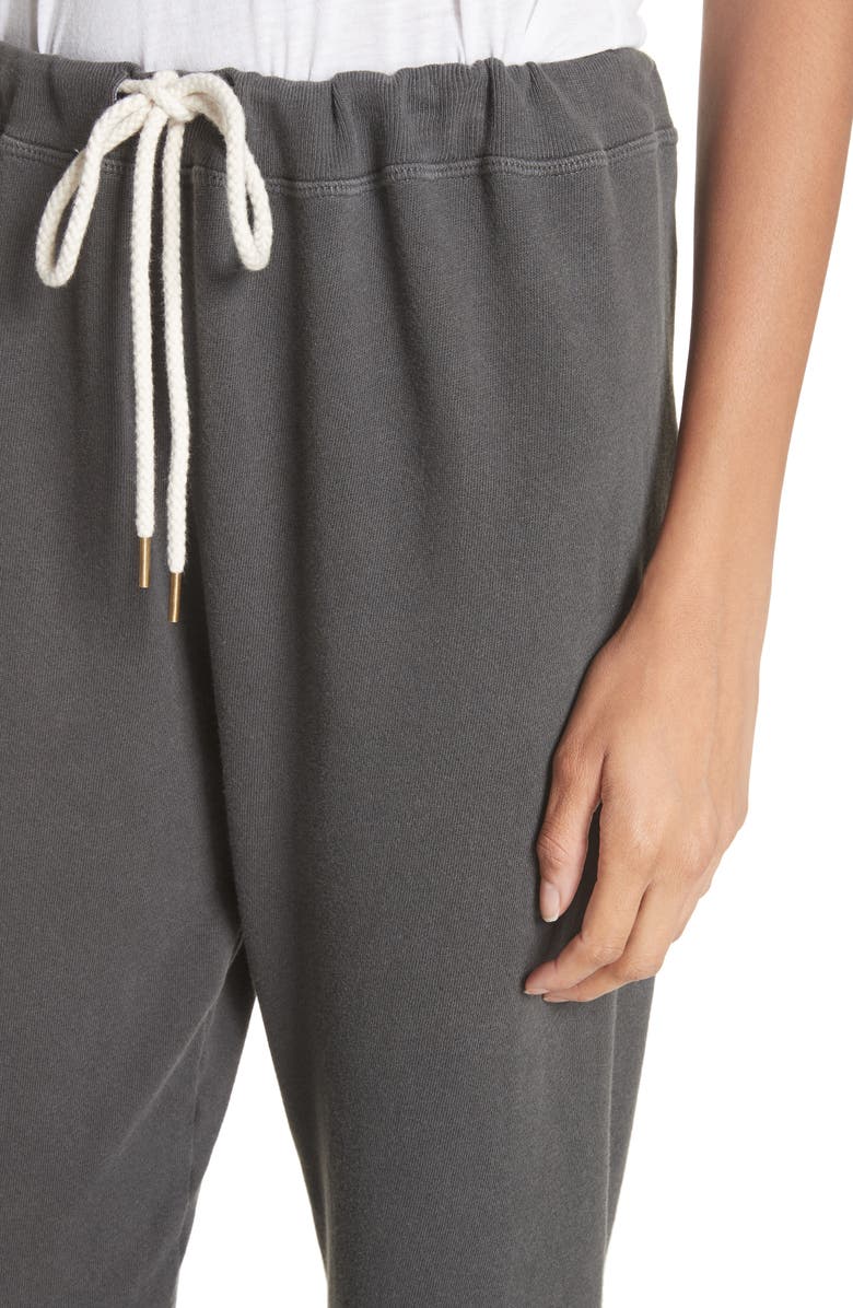 THE GREAT. The Cropped Jogger Pants, Alternate, color, 