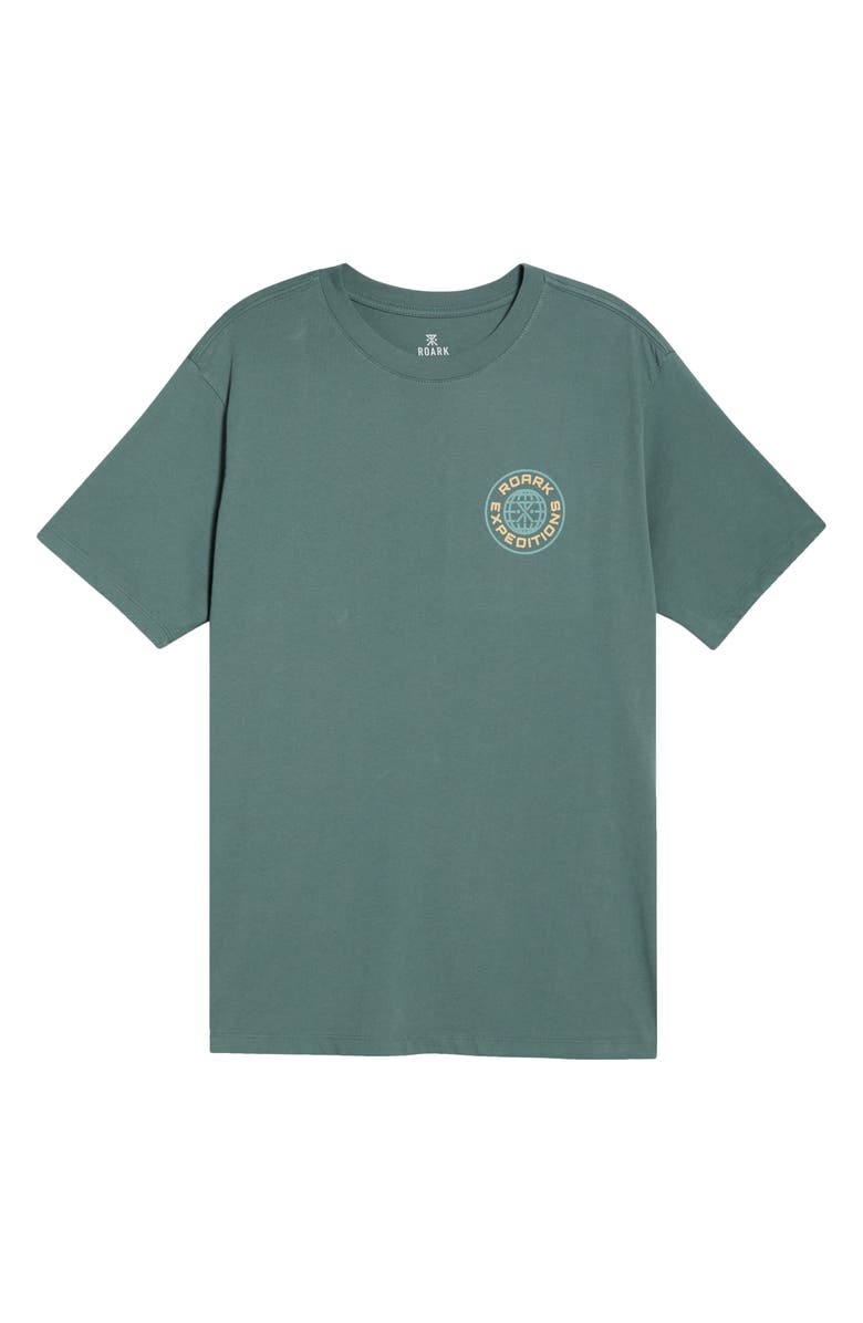 Roark Goin' Global Graphic T-Shirt, Alternate, color, Slate Green