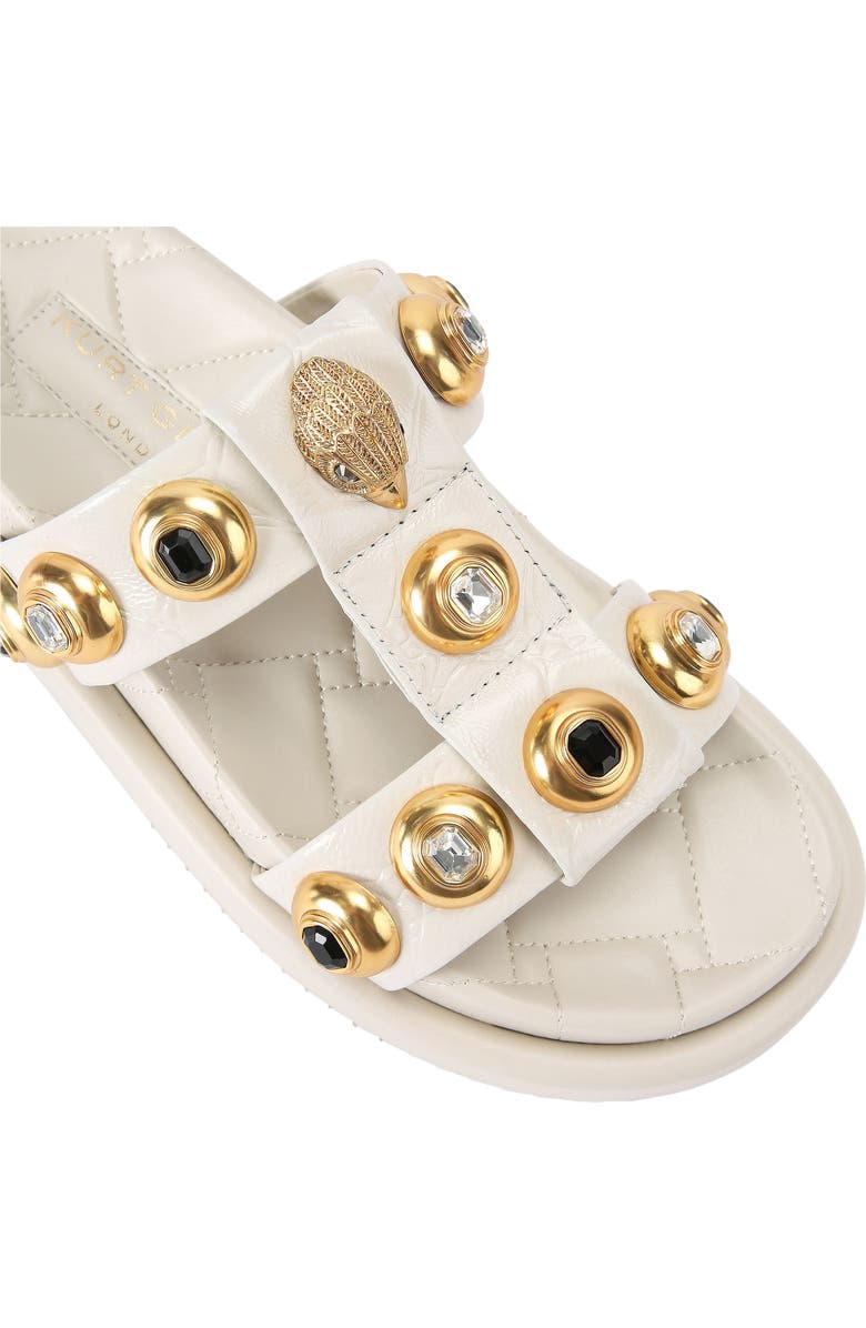 Kurt Geiger London Orson Multi Stud Slide Sandal, Alternate, color,