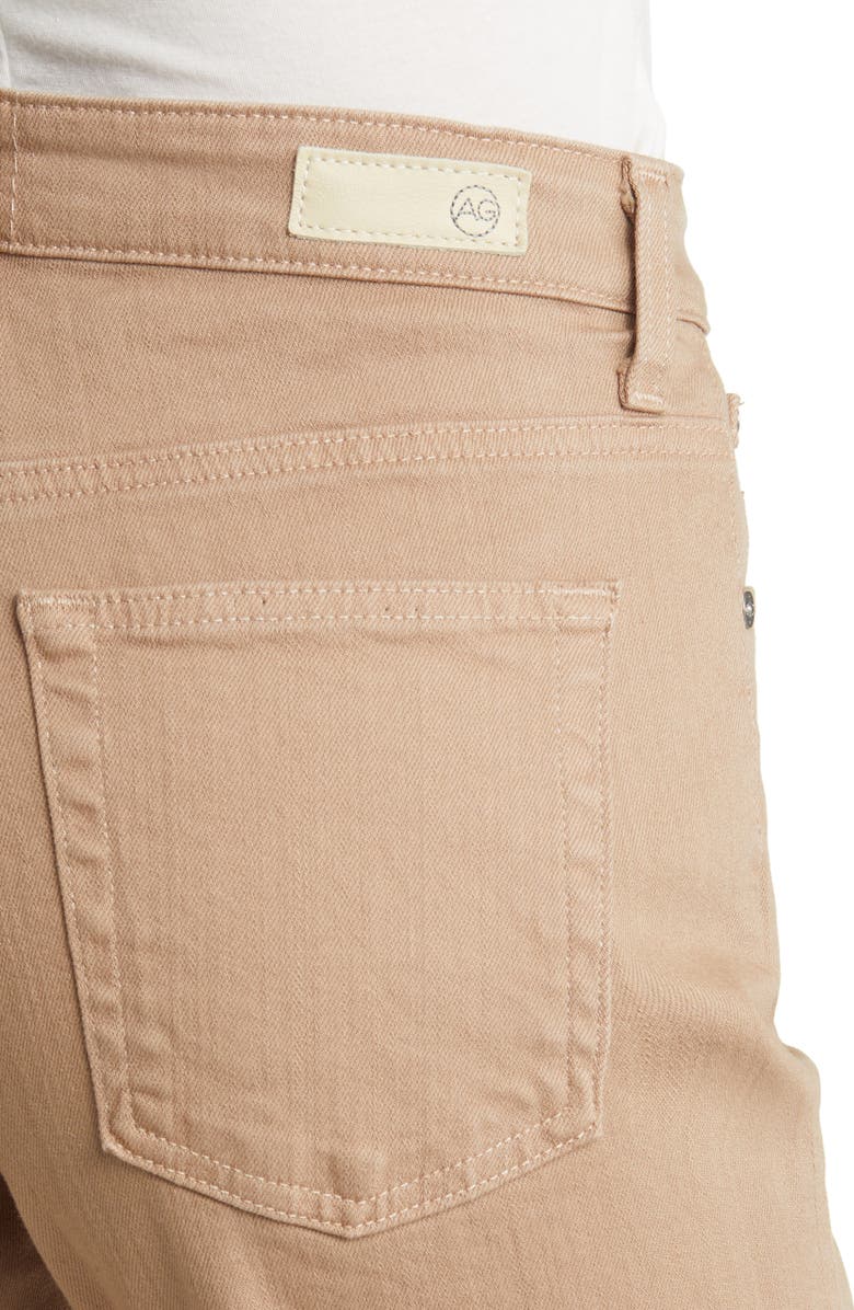 AG Kinsley High Waist Wide Leg Jeans, Alternate, color, Almond Biscotti