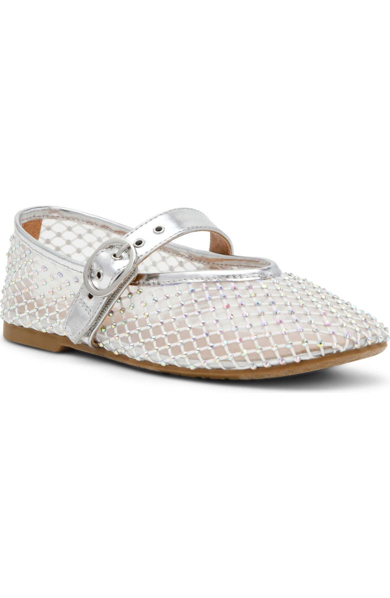 DV by Dolce Vita Bubby Mary Jane Flat, Main, color, Silver