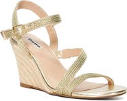 Dune London Kaias Espadrille Ankle Strap Wedge Sandal