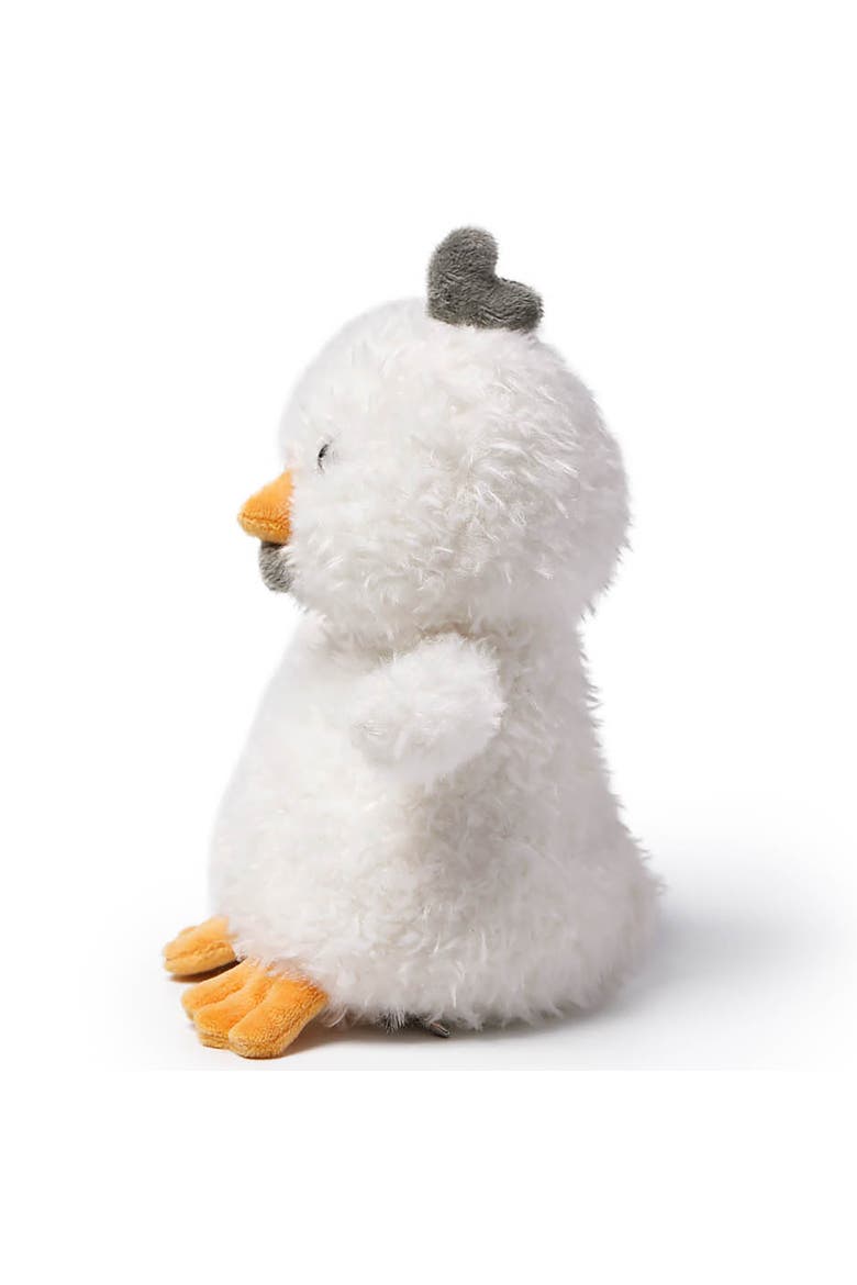 7 Inch Dandelion Chick Weighted Stuffed Animal, Alternate, color, White